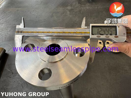 ASME SB462 UNS N10276 LWN หน้าแปลน ASME B16.5 Hastelloy C276 หน้าแปลนคอยาวเชื่อม