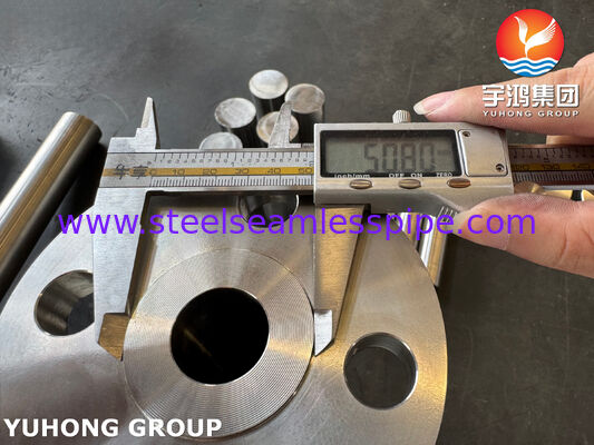 ASME SB462 UNS N10276 LWN หน้าแปลน ASME B16.5 Hastelloy C276 หน้าแปลนคอยาวเชื่อม