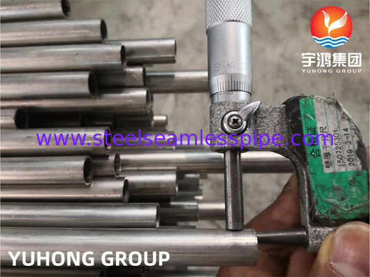 ท่อแลกเปลี่ยนความร้อนจากสแตนเลส ท่อสแตนเลสที่เชื่อม ASTM A249 TP304 TP304L ด้วยประสิทธิภาพสูง