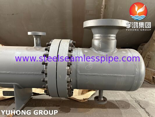 ชุดท่อแลกเปลี่ยนความร้อน TEMA BEM Shell and Tube Heat Exchanger ASME SA240 316 สแตนเลส
