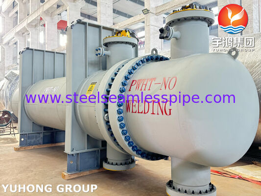 TEMA Type BEM 1108 Tubes Monel 400 Fixed Tubesheet Shell and Tube heat exchanger