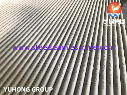 ASTM A213 TP304L ท่อไร้รอยเหล็กไร้ขัดสําหรับเครื่องแลกเปลี่ยนความร้อนและการใช้งานทางเคมี