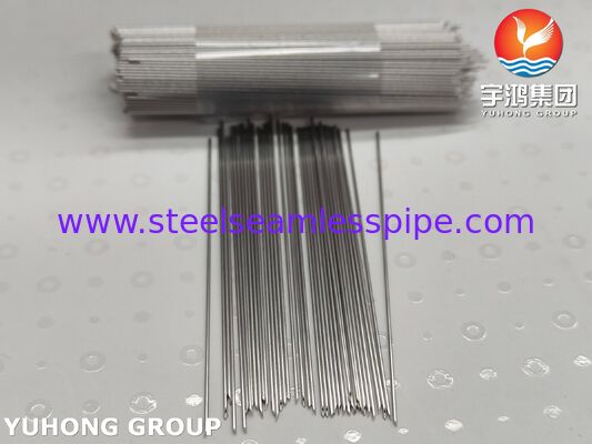 SUS304 หลอดเข็มในหลอดเลือดดําสําหรับอุปกรณ์การแพทย์ IV Catheter ปลายเข็มตัดหลัง