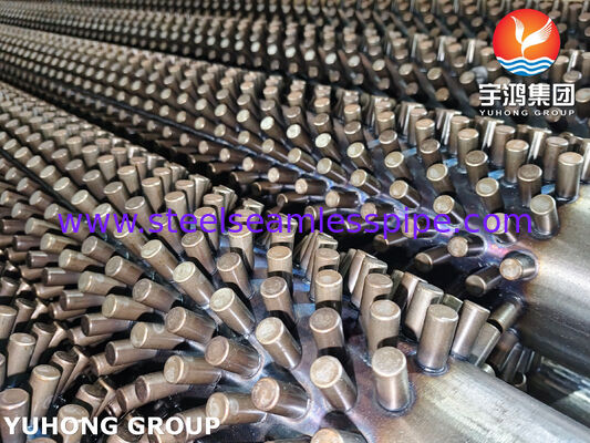 ท่อสตั๊ด ASTM A106 Gr.B สำหรับเตาปฏิรูปไอน้ำและการกู้คืนความร้อนทิ้ง