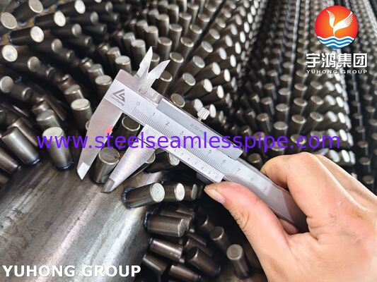 ท่อสตั๊ด ASTM A106 Gr.B สำหรับเตาปฏิรูปไอน้ำและการกู้คืนความร้อนทิ้ง