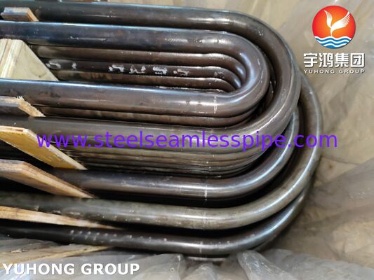 ท่อ U เหล็กกล้าไร้ตะเข็บ ASME SA213 T9 สำหรับบริการแลกเปลี่ยนความร้อนที่อุณหภูมิสูง
