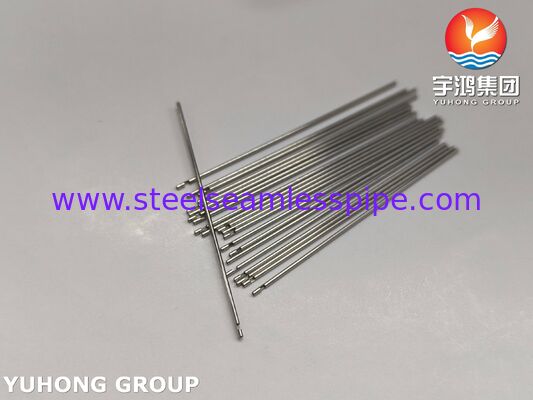 Medical Stainless Steel Dental Needle Tube For Root Canal Irrigation , Single-side Vented Tip