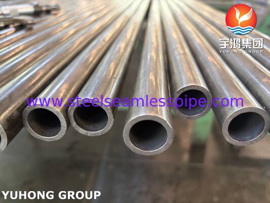 ASME SA179 ท่อไร้รอยเหล็กคาร์บอนที่ถูกฆ่าสําหรับเครื่องแลกเปลี่ยนความร้อนและเครื่องปรับความร้อน