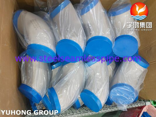 DIN 86090 CuNi 90/10 กลมมือสําหรับท่อน้ําทะเลและน้ําทะเล - ทองแดง นิเคิล Butt weld