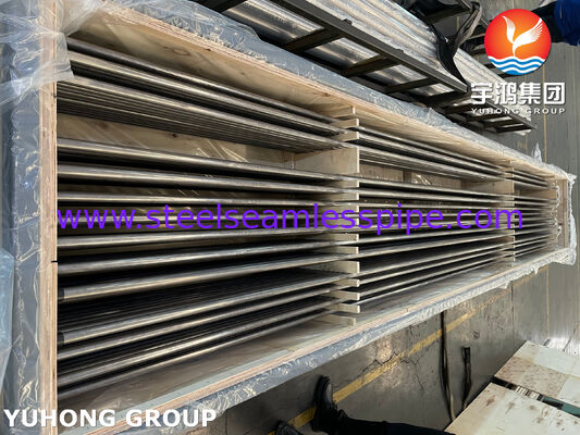 โมเนล 400 ท่อแลกเปลี่ยนความร้อน ASME SB163 UNS N04400 ท่อสกัด U Bend