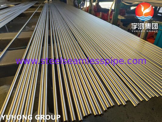 Bright Annealed ASTM A789 UNS S32750 Super Duplex Stainless Steel Seamless Tube For Desalination