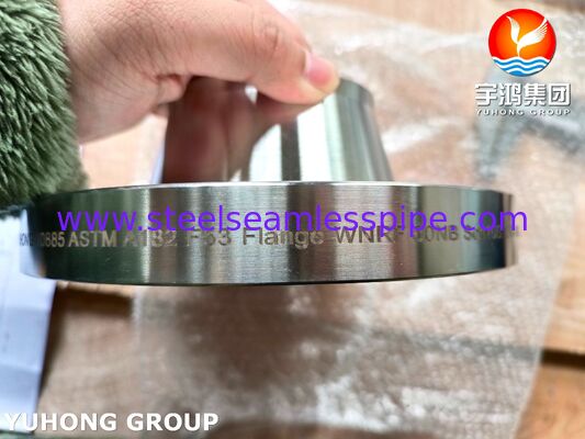 ASTM A182 F53 UNS S32750 หน้าแปลนเหล็กหลอมซุปเปอร์ดูเพล็กซ์ B16.5