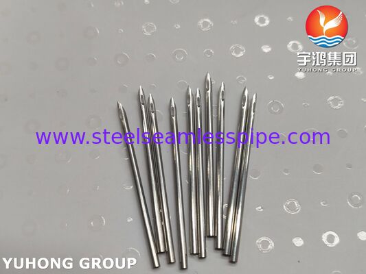 สแตนเลส 304 ทยา AV Fistula Cannula สําหรับการหลอดเลือดออก ISO9626