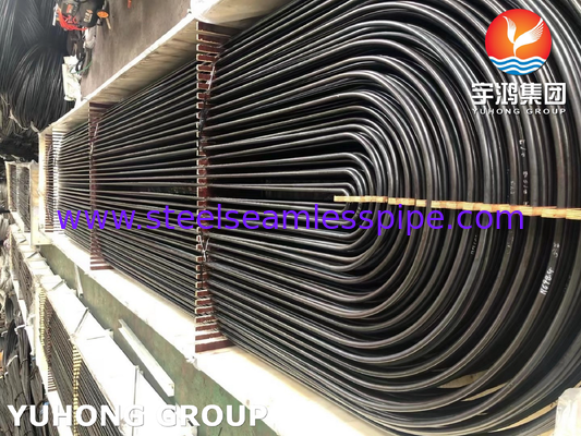 ท่อแลกเปลี่ยนความร้อนแบบ U-bend แบบไร้ตะเข็บดึงเย็น ASTM A179 สำหรับอุปกรณ์แบบเชลล์และท่อ
