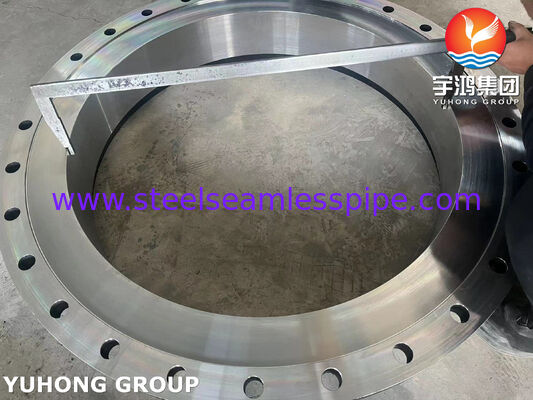 Hydraulic Flange ASME SA266 Gr.2N Carbon Steel Hydro Flange For Petrochemical Industry