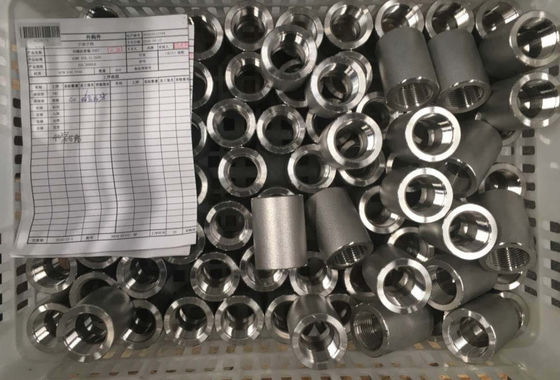 Austeniticn ASTM A182 F316L อุปกรณ์ท่อเกลียว