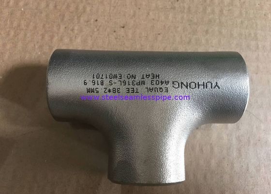 อุปกรณ์เชื่อมชนโลหะ ASTM B366 UNS N08904 1/2 &quot;- 60&quot; SCH40 SCH80 SCH80 SCH160 XXS B16.9