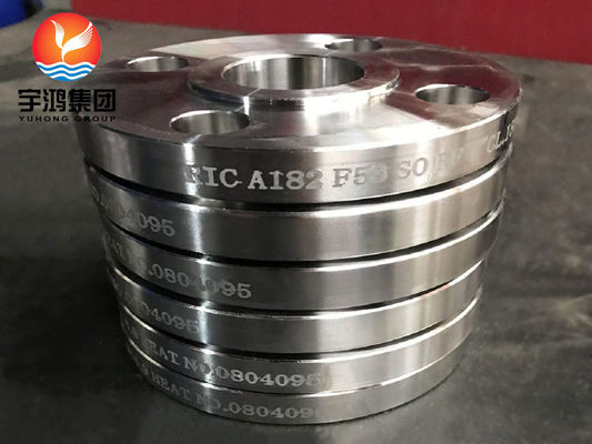 ASTM A182 F53 UNS S32750 หน้าแปลนเหล็กหลอมซุปเปอร์ดูเพล็กซ์ B16.5