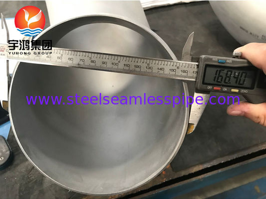 ASTM B366 AL6XN UNS N08367 หน่วยติดต่อท่อสแตนเลสออสเตนิตี้ Super Elbow