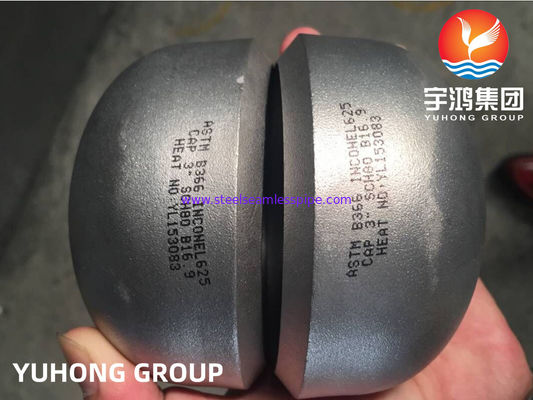 อุปกรณ์ท่อเหล็ก, ASTM B366 Inconel 625 / UNS N06625 ฝาครอบเชื่อมโลหะผสมนิกเกิล