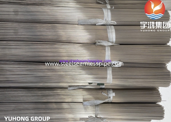 ท่อเข็มเหล็กไร้สแตนเลส T.I.G ท่อเย็บและไร้รอย TP304 TP316L