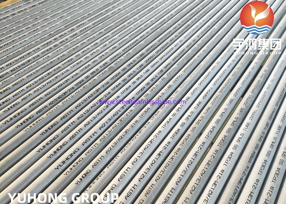 ASTM A213 TP304 เหล็กกล้าไร้สนิมไร้รอยต่อ Boiler Tube U-bending