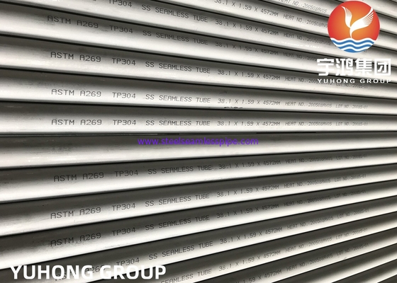ASTM A269 TP304 TP304L TP316L SUS316L 1.4404 ท่อสแตนเลสไม่มีรอยต่อ 6M, ท่อแลกเปลี่ยนความร้อนหม้อไอน้ำ