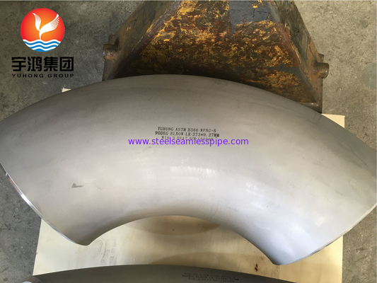 ASTM B366 โมเนล 400 / UNS N04400 กลมโขน 90 องศา นิเคิลสแตนเลสสแตนเลส
