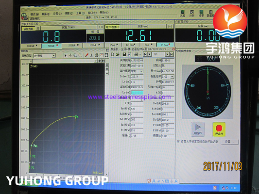 ท่อไร้รอยต่อสแตนเลส NACE MR-0175 / 0103 การประยุกต์ใช้ความต้านทานการกัดกร่อน (SSC / HIC TEST)
