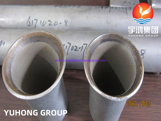 ท่อไร้รอยต่อสแตนเลส NACE MR-0175 / 0103 การประยุกต์ใช้ความต้านทานการกัดกร่อน (SSC / HIC TEST)