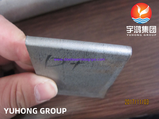 ท่อไร้รอยต่อสแตนเลส NACE MR-0175 / 0103 การประยุกต์ใช้ความต้านทานการกัดกร่อน (SSC / HIC TEST)