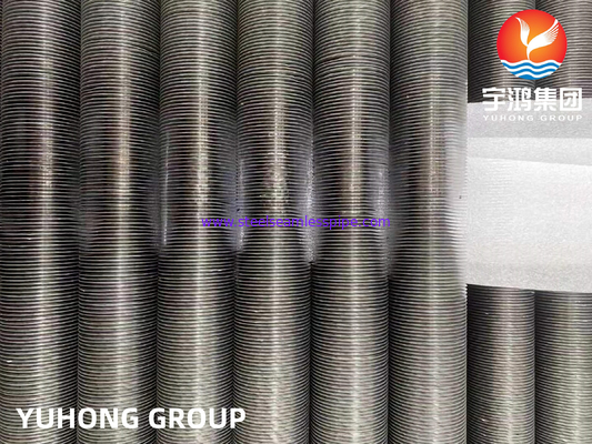 ท่อปีกที่ติดตั้ง ASME SB163 Monel 400 ท่อสกัดของไนเคิล ประเภท G