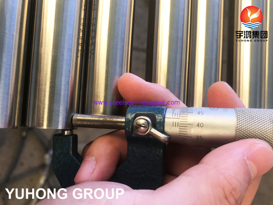 S31603 ท่อเหล็กไร้สแตนเลส A269 TP316L