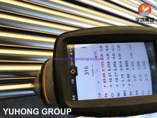 S31603 ท่อเหล็กไร้สแตนเลส A269 TP316L