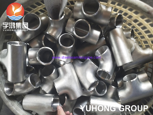SUPER DUPLEX EQUAL TEE A815 UNS S32750/2507 BUTT WELD FITTING