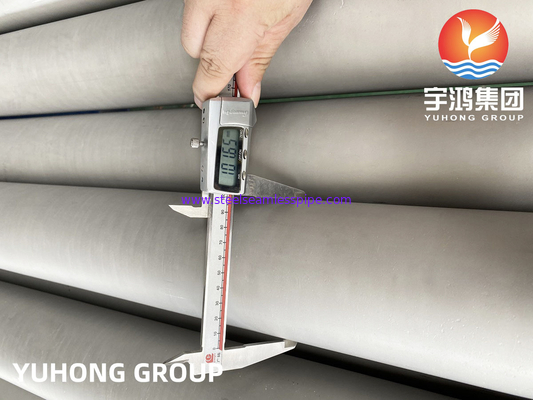 ASTM A312 ASME SA312 TP310S S31008 ท่อไร้รอยต่อเหล็กกล้าไร้สนิม