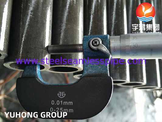 ท่อหม้อน้ำและท่อไอความร้อนเหล็กกล้าคาร์บอนปานกลางไร้ตะเข็บ SA210 Gr.A1 ดึงเย็นและอบคืน