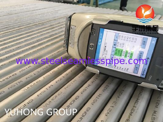 ASTM A213 TP316L หลอดสแตนเลสไร้รอยสว่างที่มีการผสมผสานสําหรับอุปกรณ์เปลี่ยนความร้อน