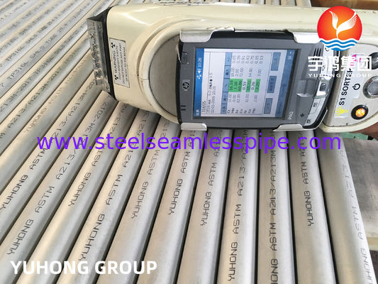 ASTM A213 TP316L S31603 SUS316L ท่อแลกเปลี่ยนความร้อนแบบไร้รอยเหล็กไร้ขัด