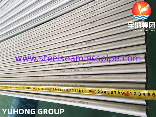 ASTM A213 TP316L S31603 SUS316L ท่อแลกเปลี่ยนความร้อนแบบไร้รอยเหล็กไร้ขัด