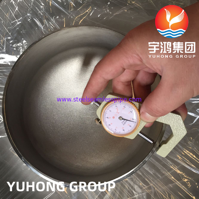 ASTM A403 WP316L 1.4404 ปิดปลายปลายเหล็กไร้สแตนเลส