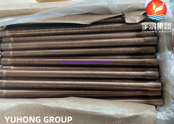 ASME SB111 C70600 ท่อปีกต่ําขัด