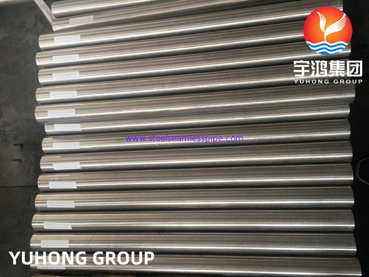 ASTM B163 Incoloy 800HT UNS N08811 ท่อสับสนธิเนกเกิลผิวใส