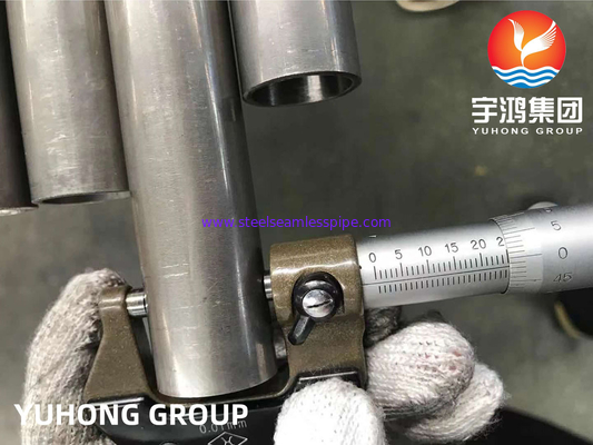 ASTM B163 โมเนล 400 ท่อ UNS NO4400 DIN 2.4360 ท่อไร้รอย