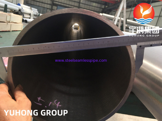 ASTM B165 โมเนล 400,UNS N04400 ท่อสกัดเหล็กไนเคิล SMLS ABS ได้รับการอนุมัติ