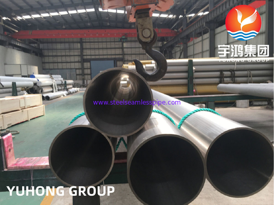 ASTM B165 โมเนล 400,UNS N04400 ท่อสกัดเหล็กไนเคิล SMLS ABS ได้รับการอนุมัติ