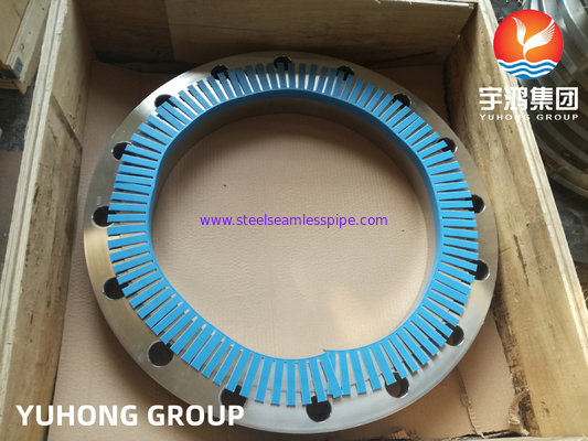 ASTM A182 F304 F304L หน้าแปลนเหล็กหลอม FF / RF และ RT Face Type