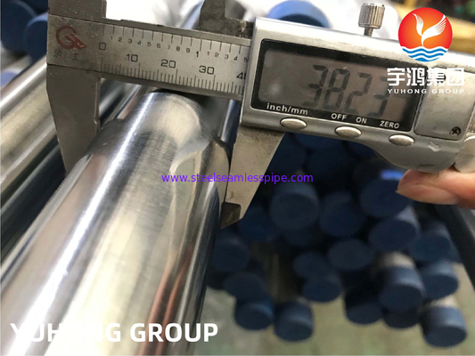 ASTM A270 TP304 ท่อสแตนเลสที่เชื่อม ท่อสุขอนามัยสําหรับอาหารและเครื่องดื่ม