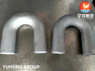 ASTM A815 Duplex 2205 / UNS S32205 Elbow 180 องศา U Bend Pipe Fittings