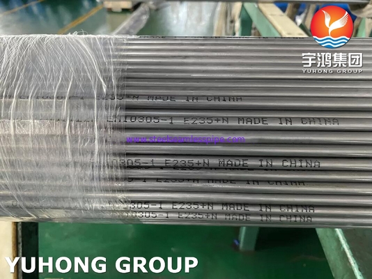 EN10305-1 E235+N หลอดไร้รอยแม่นยําสําหรับพื้นผิวรถยนต์